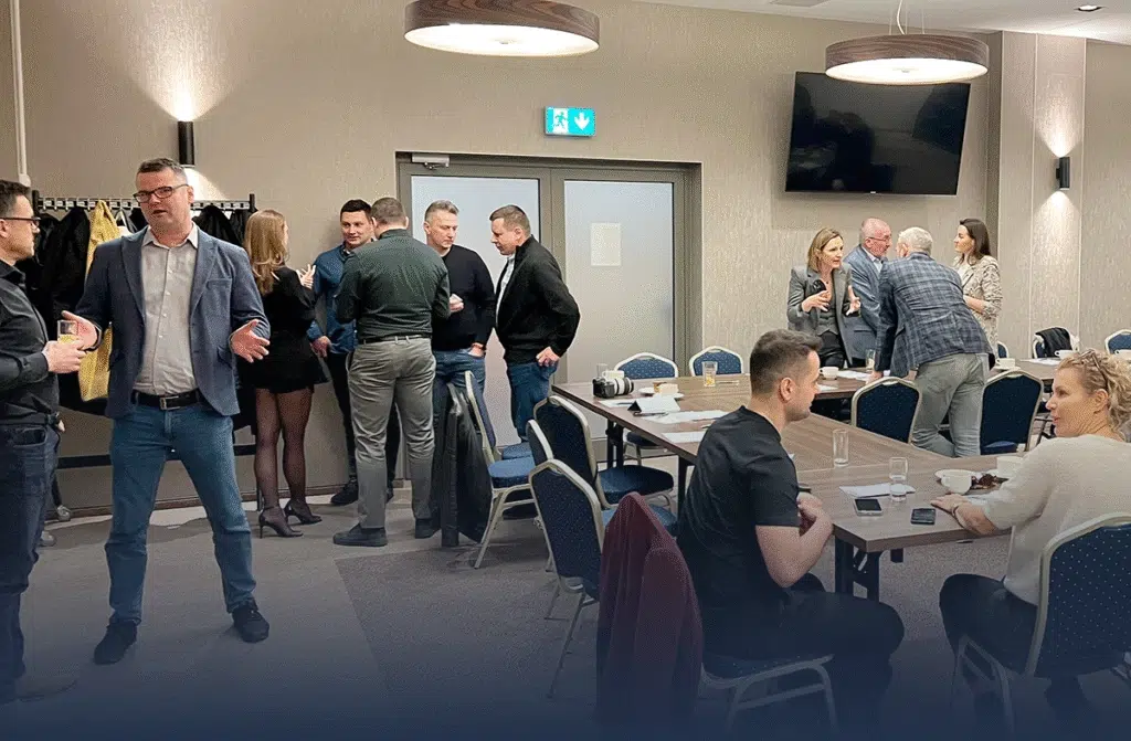 Poranne spotkanie Networking Union przy wspólnym śniadaniu